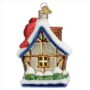 Cardinal Birdhouse Glass Ornament – Old World Christmas